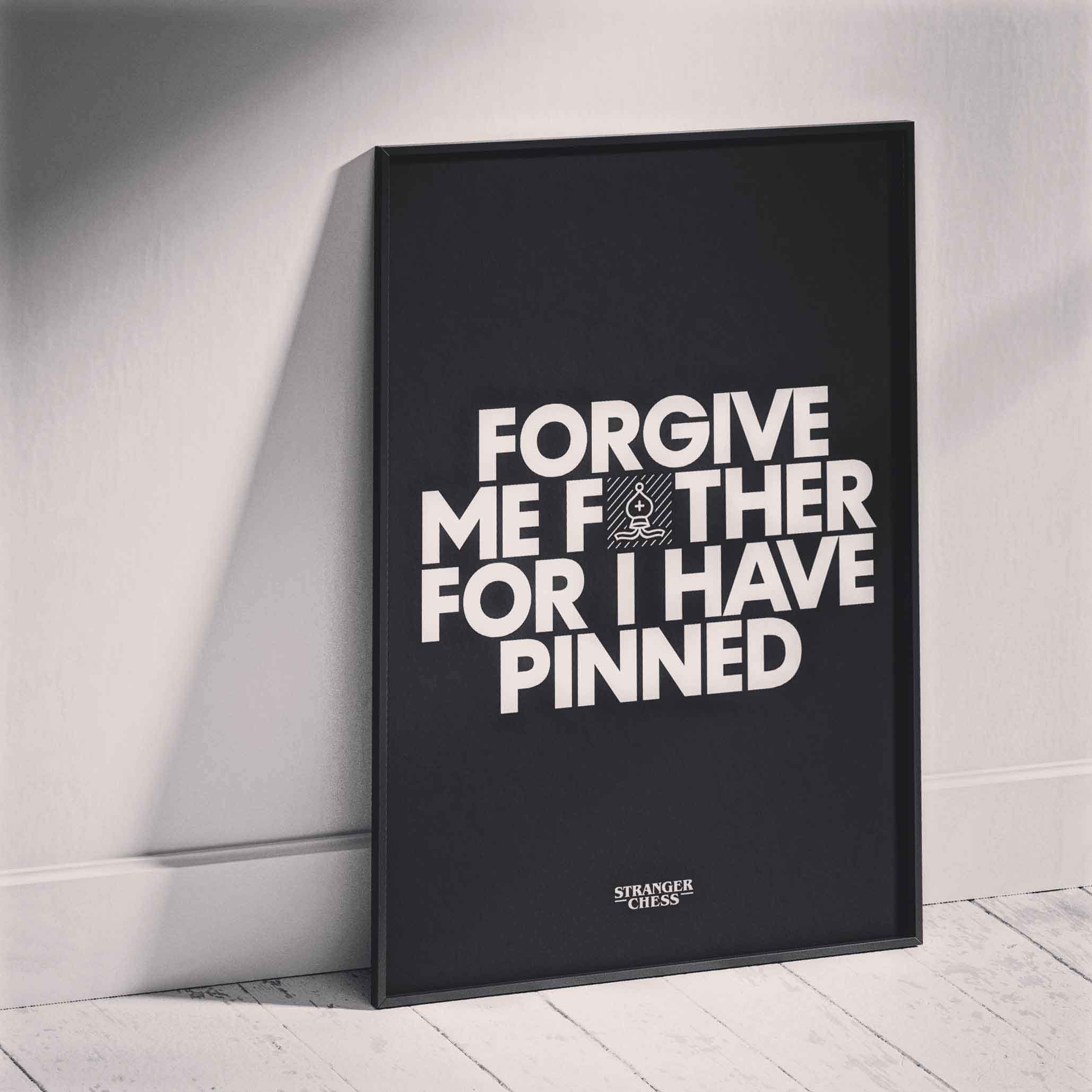 Poster — Forgive me father
