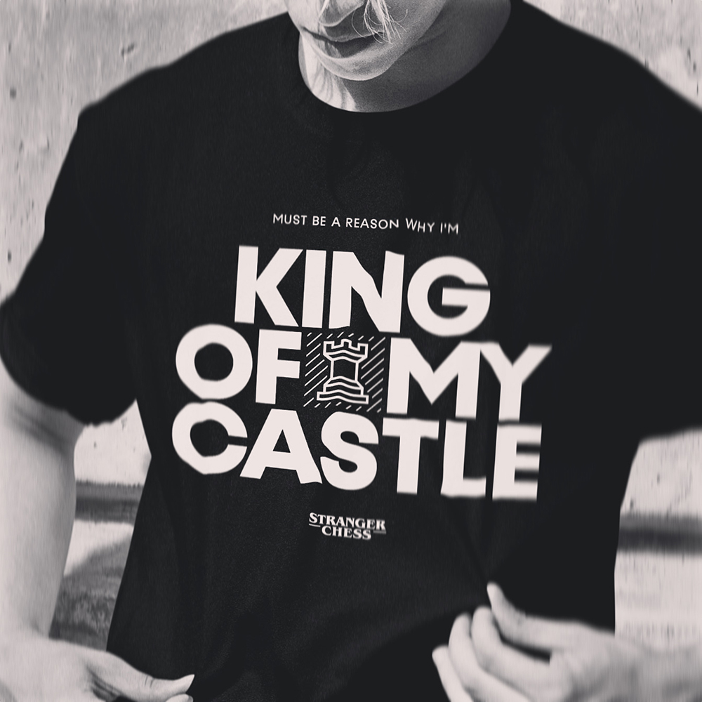 Heavyweight tee — King of my Castle