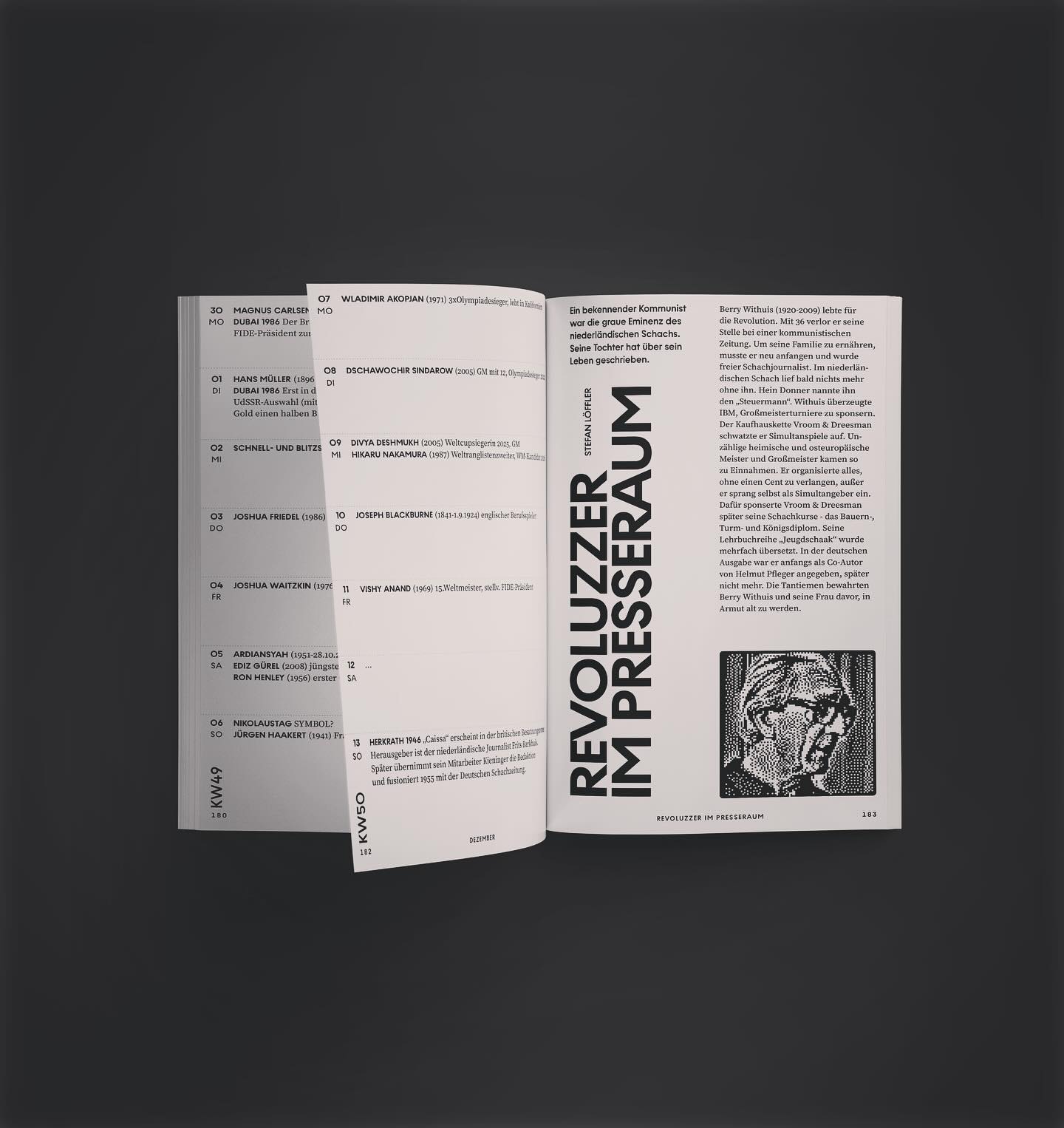 Revoluzzer im Presseraum